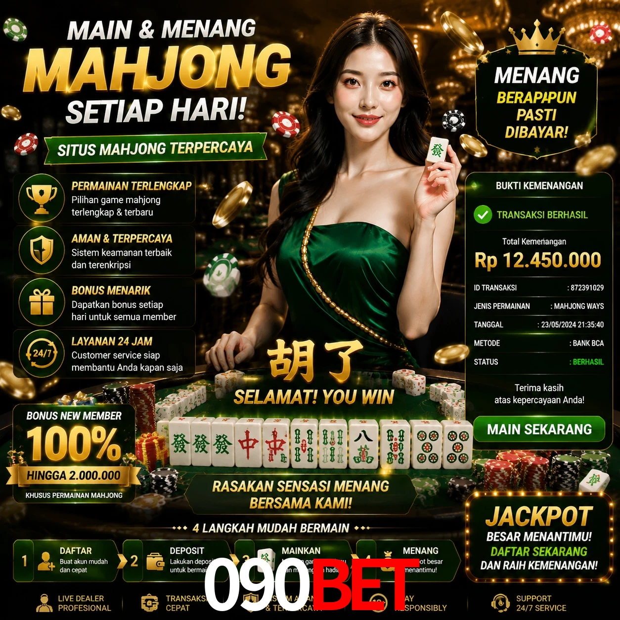 Ganhar e sacar na 090bet